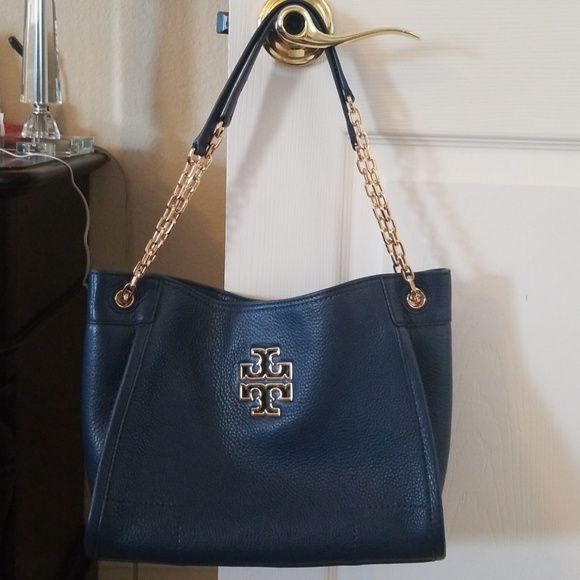 NWOT tory burch britten small slouchy tote - Picture 2 of 5